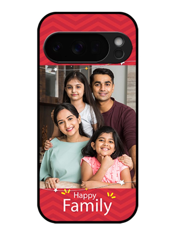 Custom Google Pixel 10 Pro 5G Custom Glass Phone Case - Happy Family Design