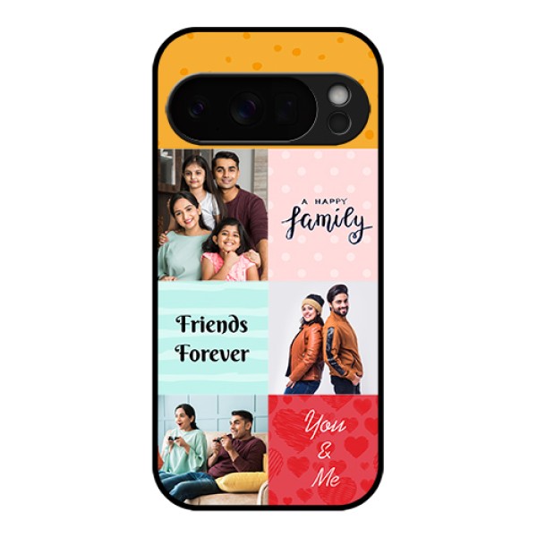 Google Pixel 10 Pro 5G Custom Glass Phone Case - Images With Quotes Design