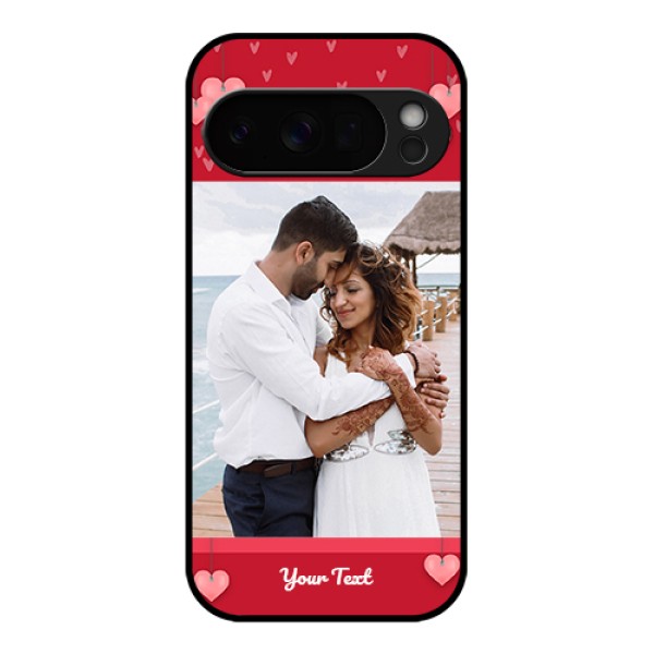 Google Pixel 10 Pro 5G Custom Glass Phone Case - Valentines Day Design