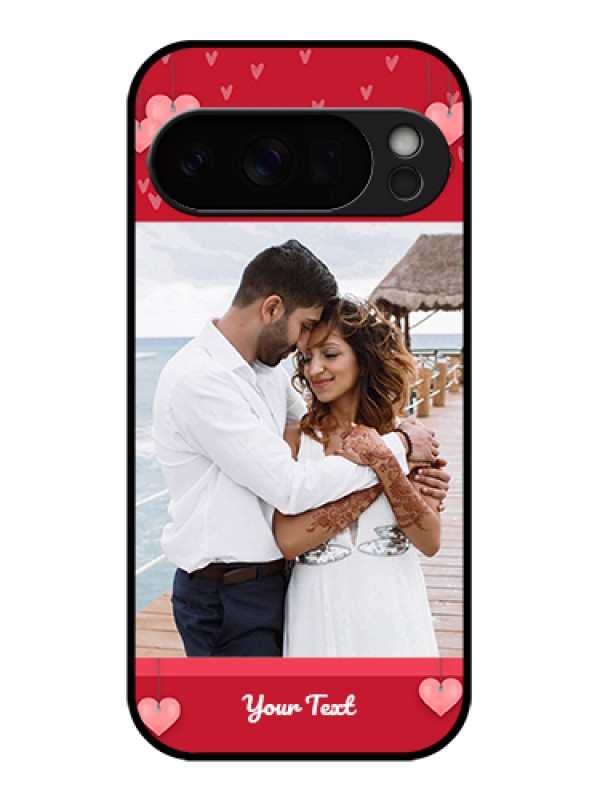 Custom Google Pixel 10 Pro 5G Custom Glass Phone Case - Valentines Day Design