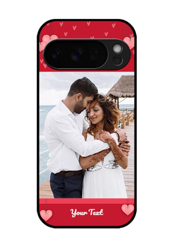 Google Pixel 10 Pro 5G Custom Glass Phone Case - Valentines Day Design