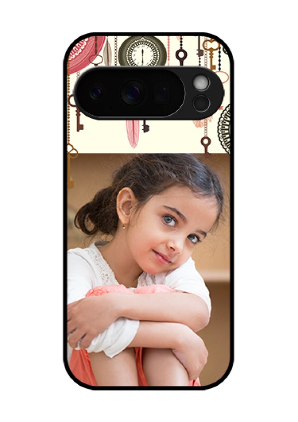 Google Pixel 10 Pro 5G Custom Glass Phone Case - Boho Style Design