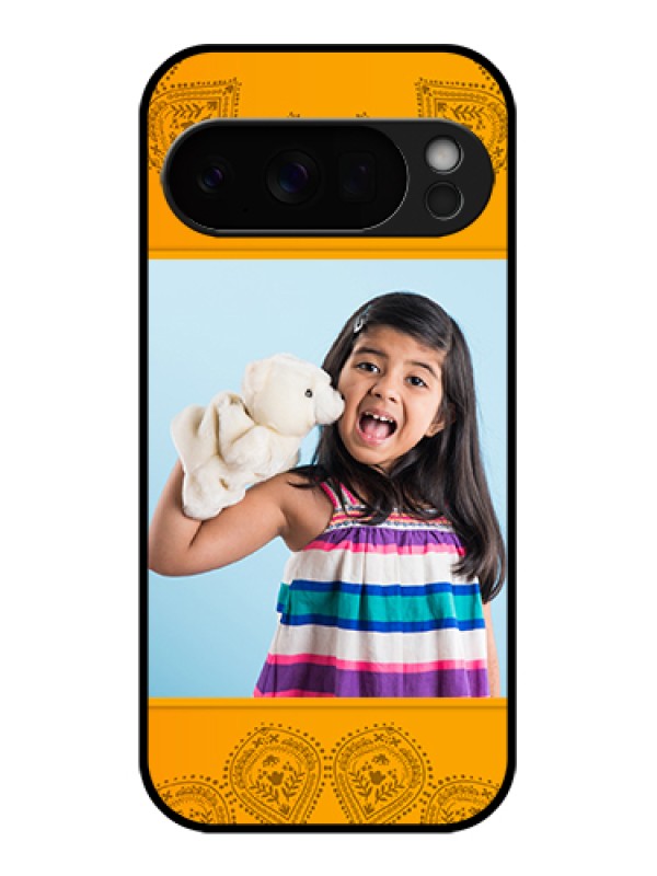 Custom Google Pixel 10 Pro 5G Custom Glass Phone Case - Photo Wedding Design