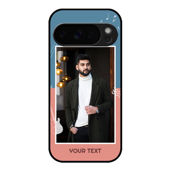 Google Pixel 10 Pro 5G Custom Glass Phone Case - With Color Musical Note Design