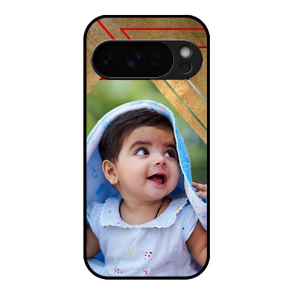 Google Pixel 10 Pro 5G Custom Glass Phone Case - Gradient Abstract Texture Design