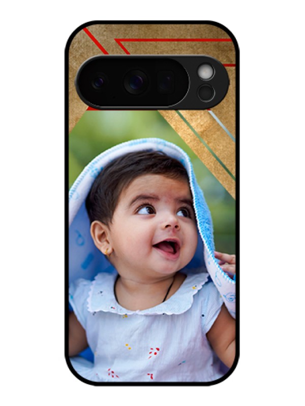 Custom Google Pixel 10 Pro 5G Custom Glass Phone Case - Gradient Abstract Texture Design