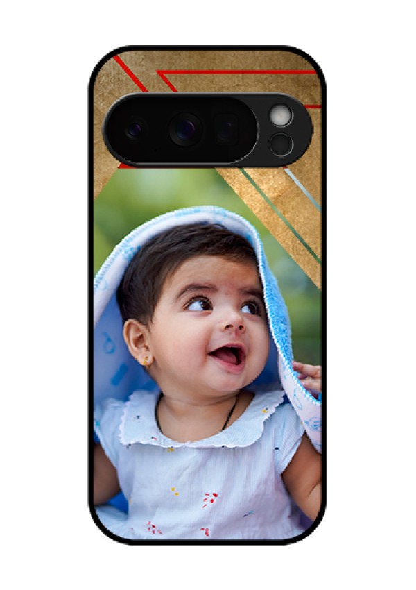 Google Pixel 10 Pro 5G Custom Glass Phone Case - Gradient Abstract Texture Design