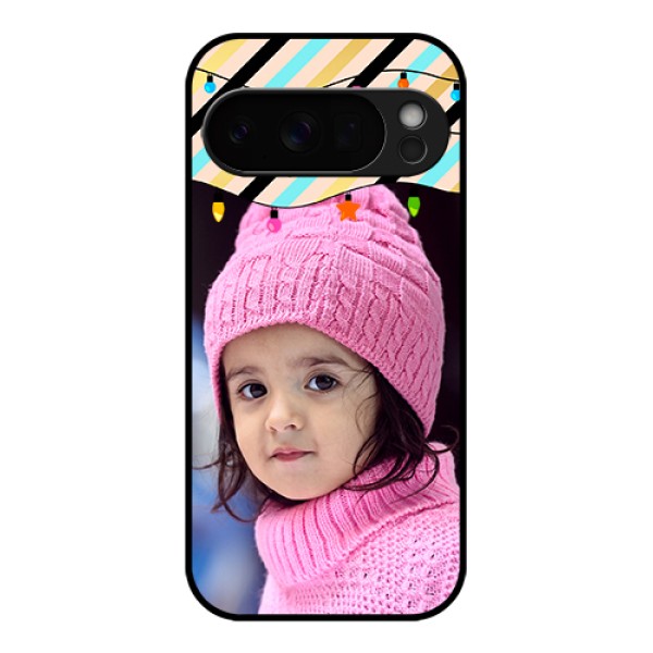 Google Pixel 10 Pro 5G Custom Glass Phone Case - Lights Hanging Design