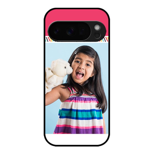 Google Pixel 10 Pro 5G Custom Glass Phone Case - Line Art Design