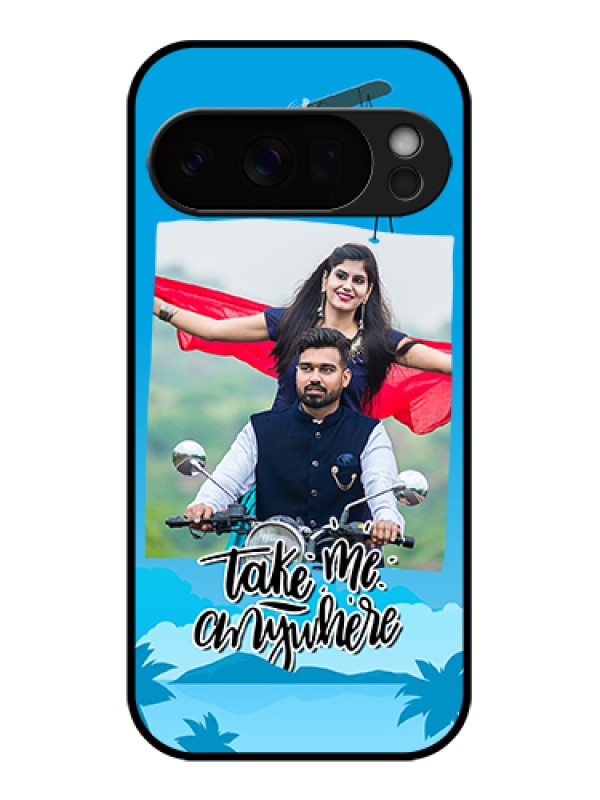 Custom Google Pixel 10 Pro 5G Custom Glass Phone Case - Traveller Design