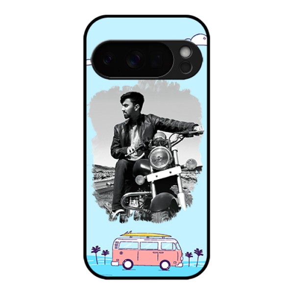 Google Pixel 10 Pro 5G Custom Glass Phone Case - Travel & Adventure Design