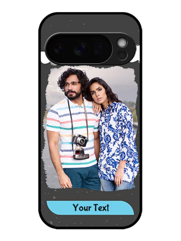 Custom Google Pixel 10 Pro 5G Custom Glass Phone Case - Splashes With Love Doodles Design