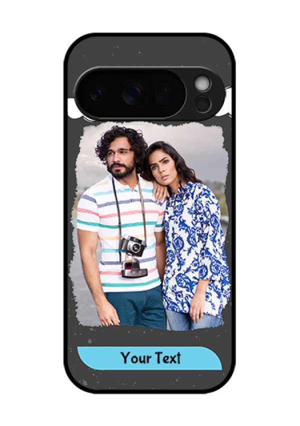 Google Pixel 10 Pro 5G Custom Glass Phone Case - Splashes With Love Doodles Design