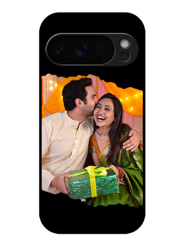 Custom Google Pixel 10 Pro 5G Custom Glass Phone Case - Tear - Off Design
