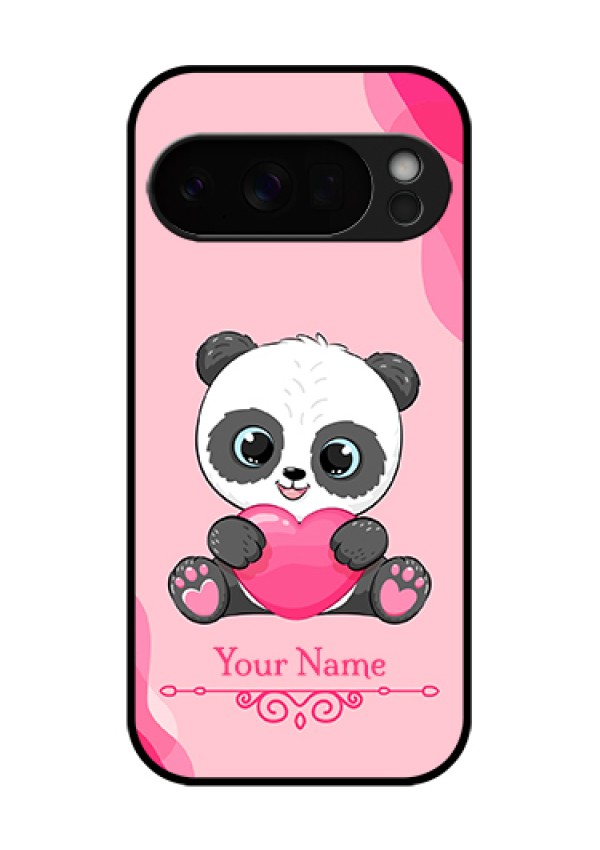 Google Pixel 10 Pro 5G Custom Glass Phone Case - Cute Panda Design