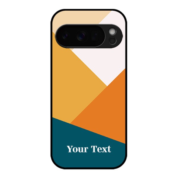 Google Pixel 10 Pro 5G Custom Glass Phone Case - Stacked Multi - Colour Design
