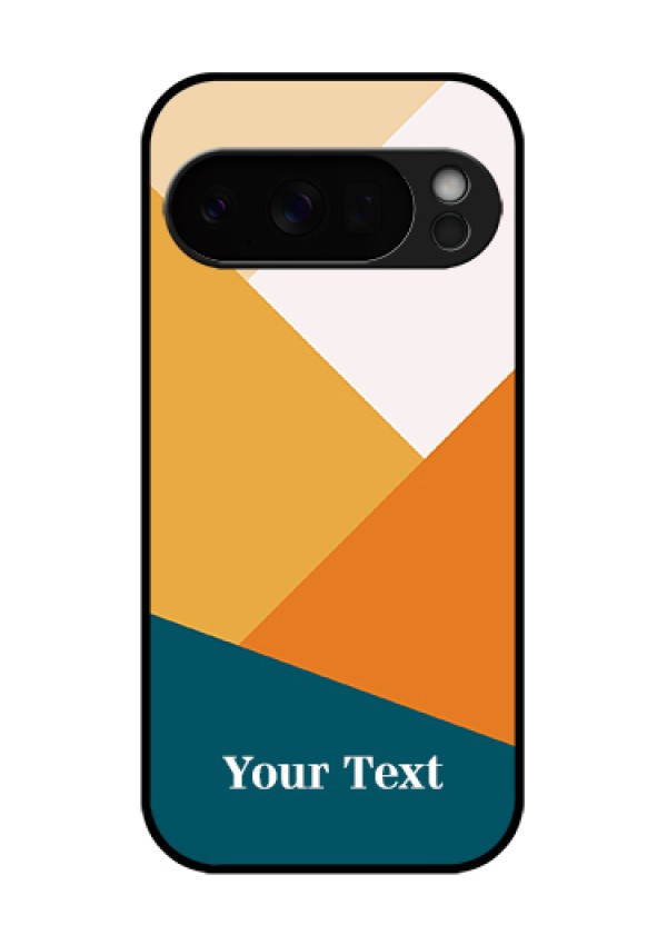 Google Pixel 10 Pro 5G Custom Glass Phone Case - Stacked Multi - Colour Design
