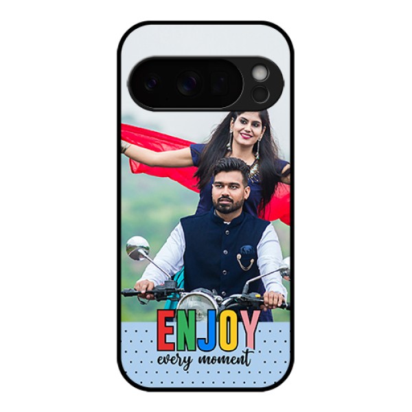 Google Pixel 10 Pro 5G Custom Glass Phone Case - Enjoy Every Moment Design