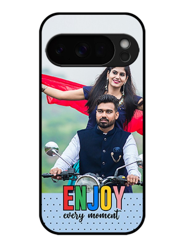 Custom Google Pixel 10 Pro 5G Custom Glass Phone Case - Enjoy Every Moment Design