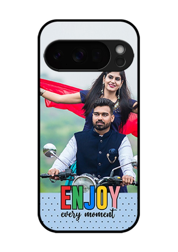 Google Pixel 10 Pro 5G Custom Glass Phone Case - Enjoy Every Moment Design