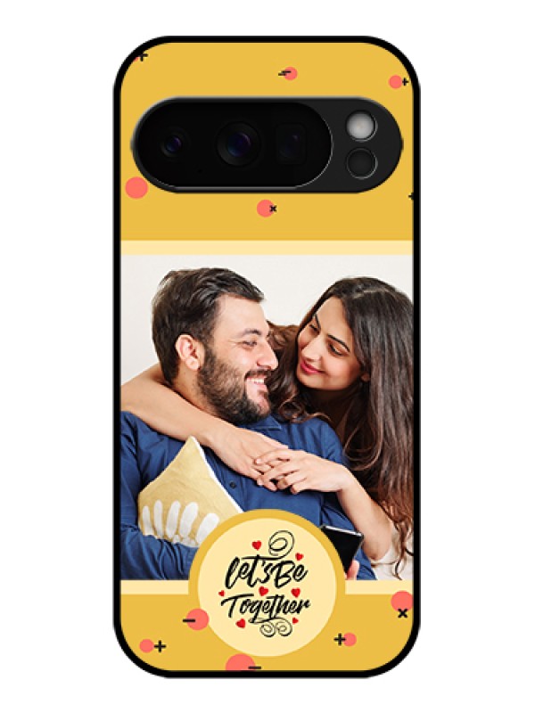 Custom Google Pixel 10 Pro 5G Custom Glass Phone Case - Lets Be Together Design