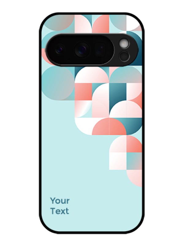 Custom Google Pixel 10 Pro 5G Custom Glass Phone Case - Stylish Semi - Circle Pattern Design