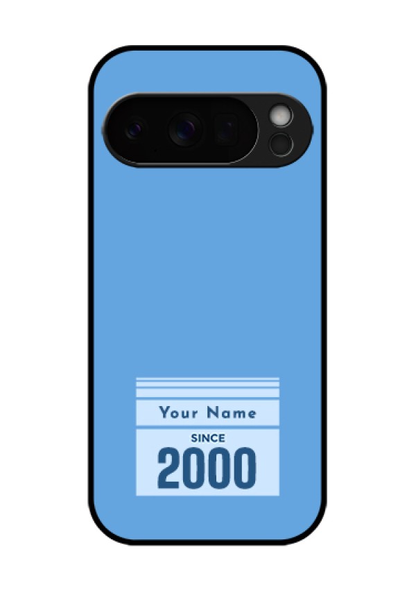 Google Pixel 10 Pro 5G Custom Glass Phone Case - Custom Year Of Birth Design