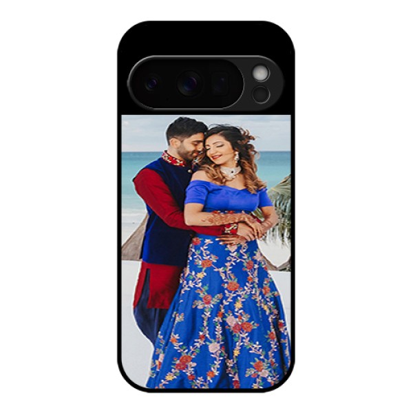 Google Pixel 10 Pro 5G Custom Glass Phone Case - Upload Full Picture With Custom Color Design