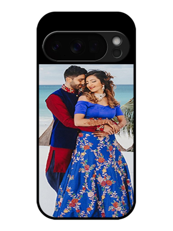 Custom Google Pixel 10 Pro 5G Custom Glass Phone Case - Upload Full Picture With Custom Color Design