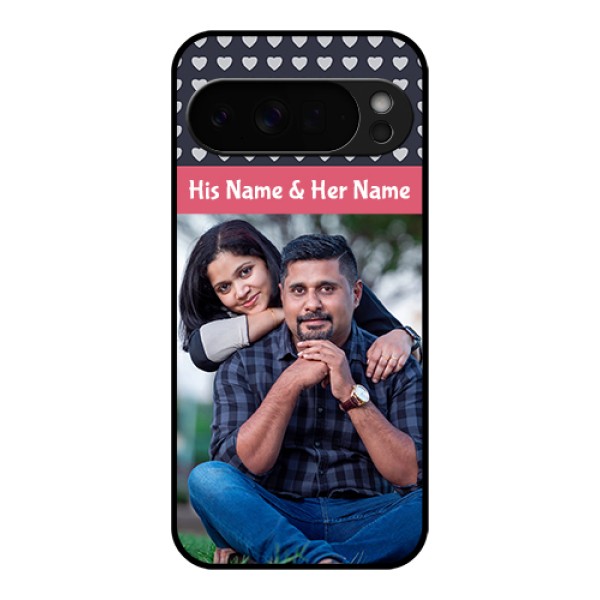 Google Pixel 10 Pro Xl 5G Custom Glass Phone Case - Love Symbols Design