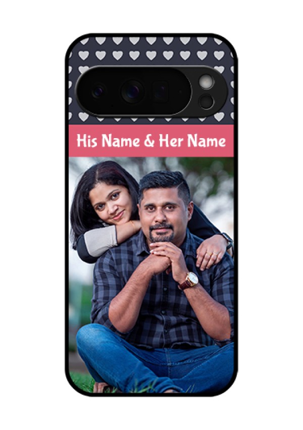Google Pixel 10 Pro Xl 5G Custom Glass Phone Case - Love Symbols Design