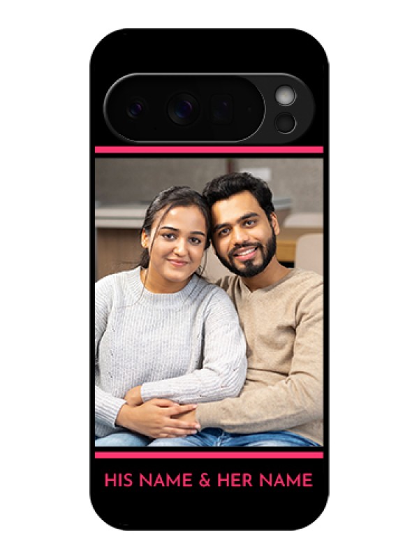 Custom Google Pixel 10 Pro Xl 5G Custom Glass Phone Case - With Add Text Design