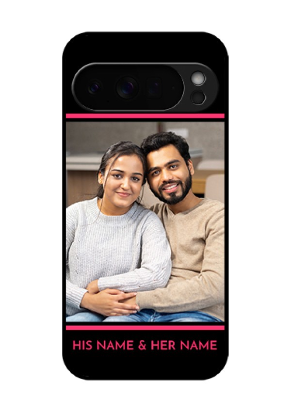 Google Pixel 10 Pro Xl 5G Custom Glass Phone Case - With Add Text Design