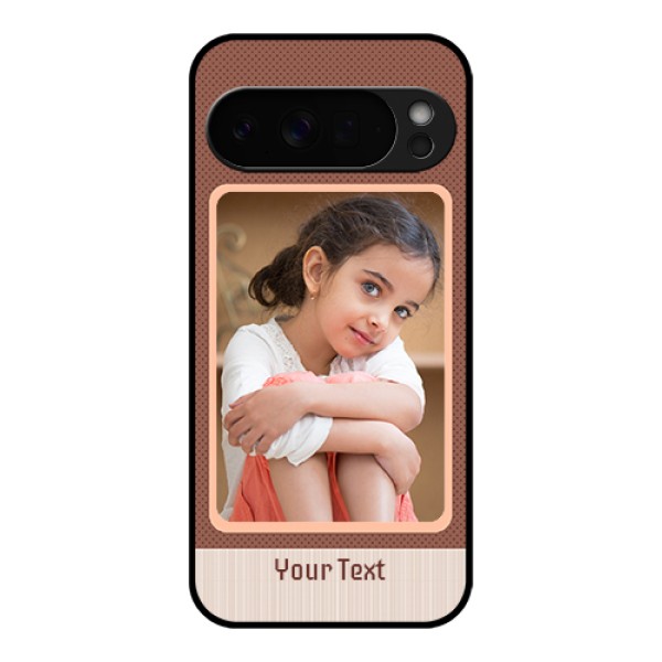 Google Pixel 10 Pro Xl 5G Custom Glass Phone Case - Simple Pic Upload Design