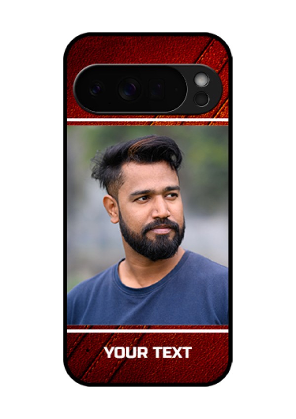 Google Pixel 10 Pro Xl 5G Custom Glass Phone Case - Leather Phone Case Design