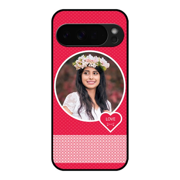 Google Pixel 10 Pro Xl 5G Custom Glass Phone Case - Pink Color Pattern Design