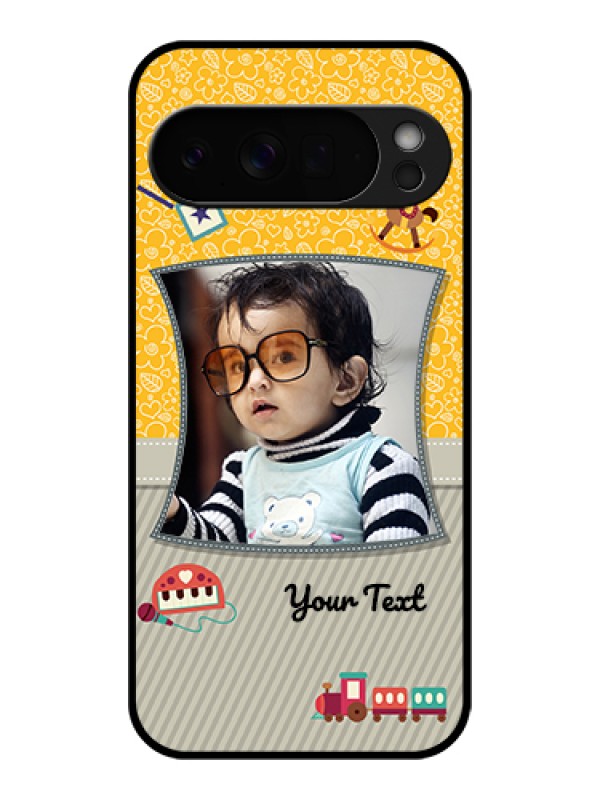 Custom Google Pixel 10 Pro Xl 5G Custom Glass Phone Case - Baby Picture Upload Design
