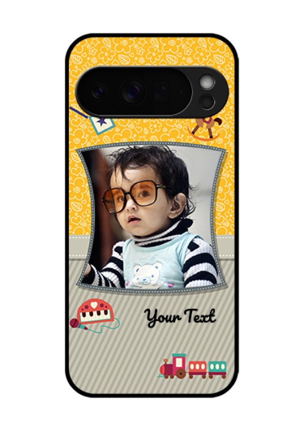 Google Pixel 10 Pro Xl 5G Custom Glass Phone Case - Baby Picture Upload Design