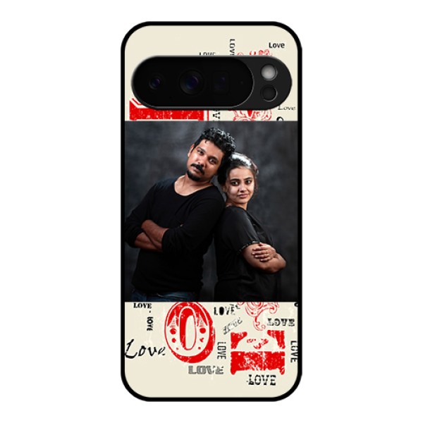 Google Pixel 10 Pro Xl 5G Custom Glass Phone Case - Trendy Love Design Case