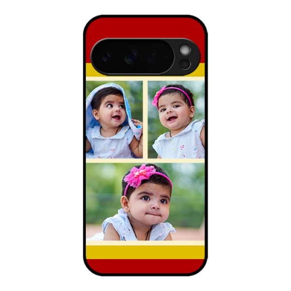 Google Pixel 10 Pro Xl 5G Custom Glass Phone Case - Multiple Pic Upload Design