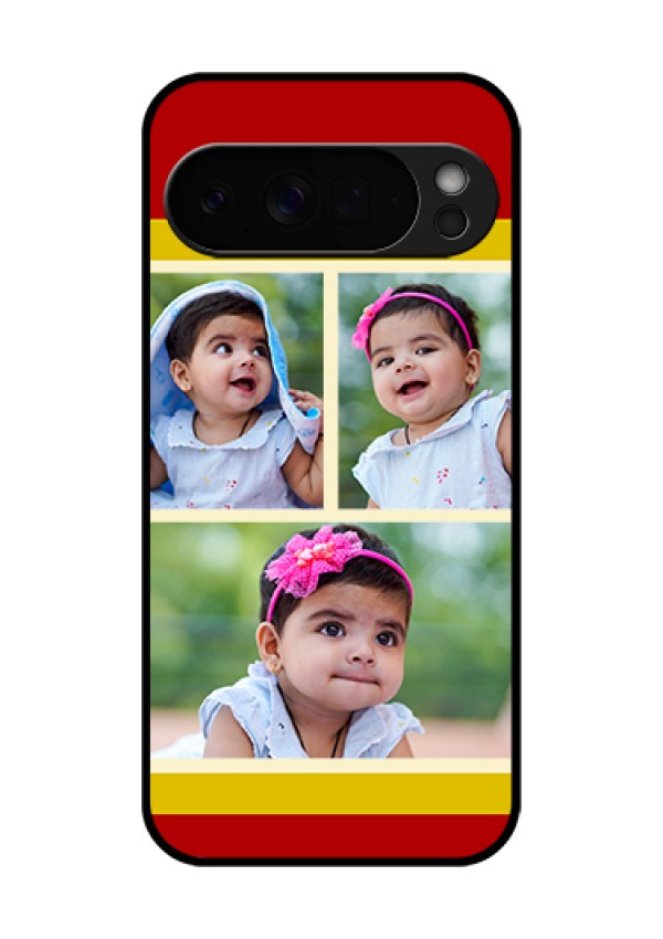 Google Pixel 10 Pro Xl 5G Custom Glass Phone Case - Multiple Pic Upload Design
