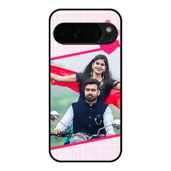 Google Pixel 10 Pro Xl 5G Custom Glass Phone Case - Love Shape Heart Design