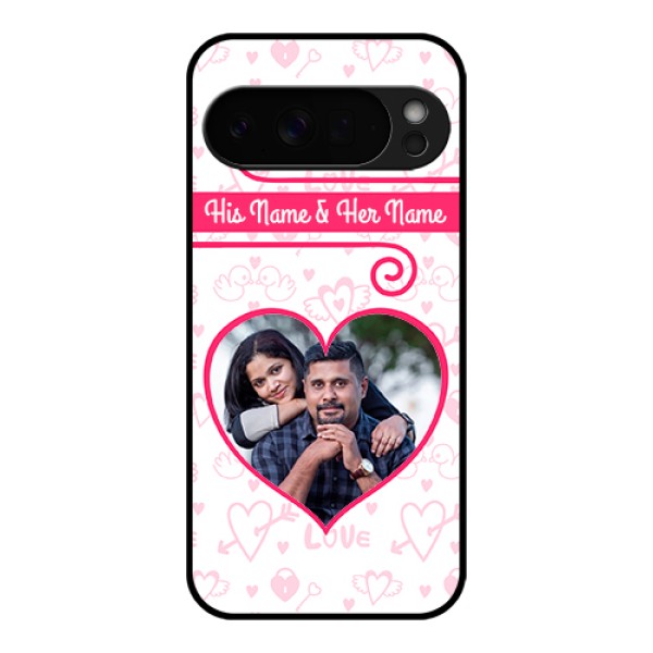 Google Pixel 10 Pro Xl 5G Custom Glass Phone Case - Heart Shape Love Design