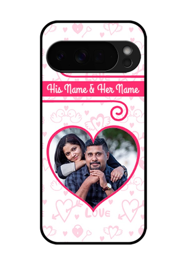 Google Pixel 10 Pro Xl 5G Custom Glass Phone Case - Heart Shape Love Design