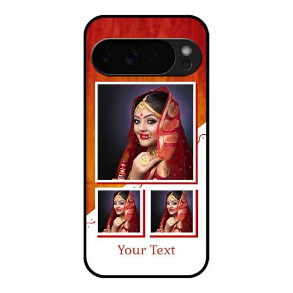 Google Pixel 10 Pro Xl 5G Custom Glass Phone Case - Wedding Memories Design