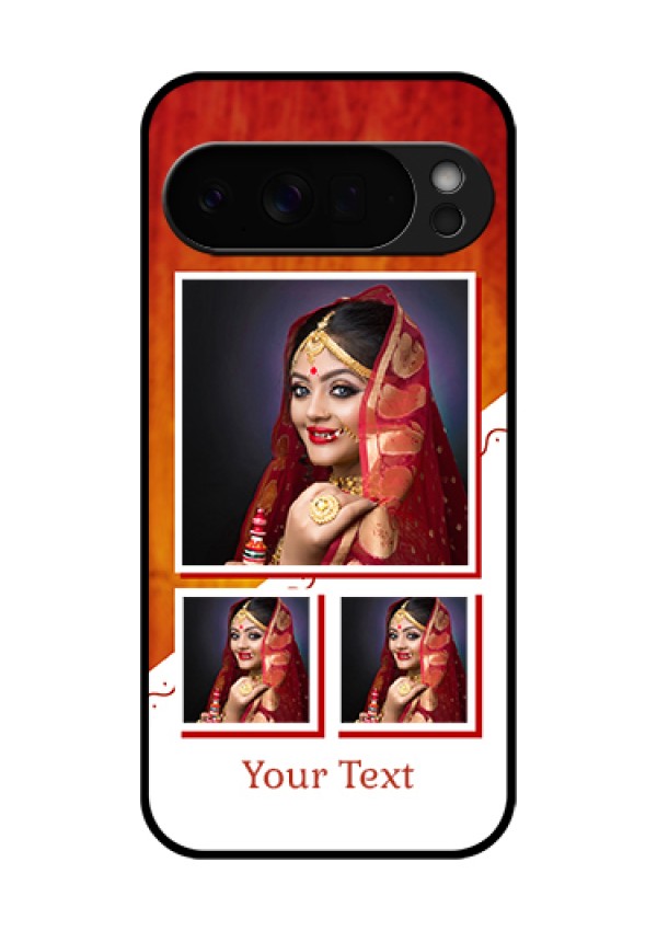 Google Pixel 10 Pro Xl 5G Custom Glass Phone Case - Wedding Memories Design