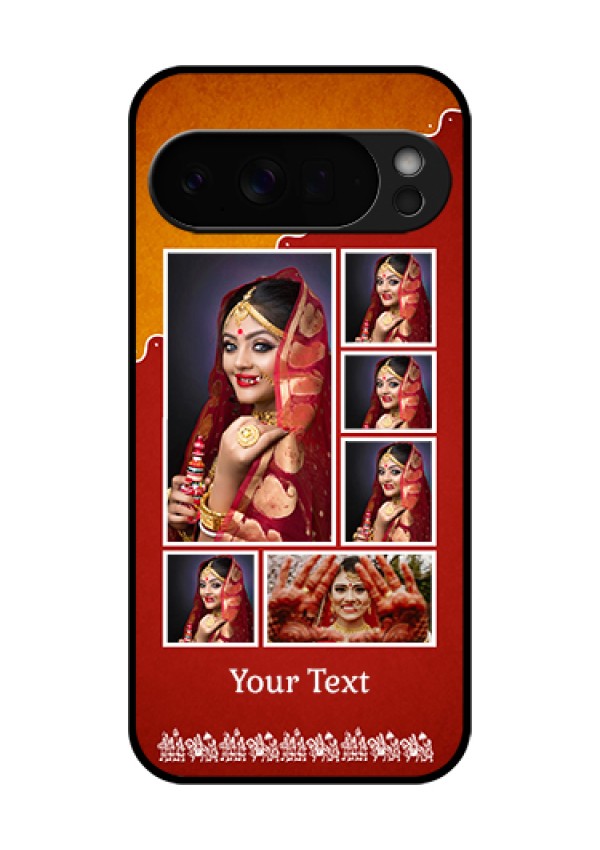 Google Pixel 10 Pro Xl 5G Custom Glass Phone Case - Wedding Pic Upload Design