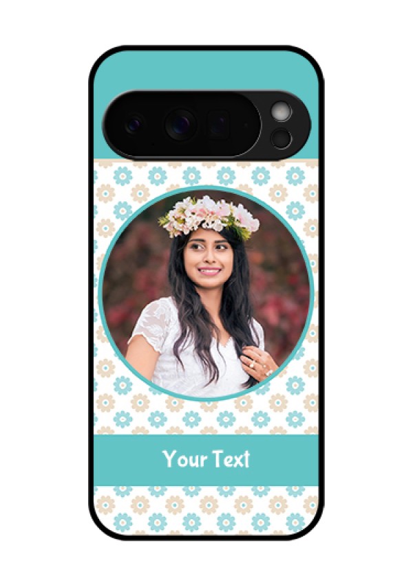 Google Pixel 10 Pro Xl 5G Custom Glass Phone Case - Beautiful Flowers Design