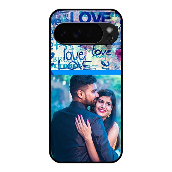 Google Pixel 10 Pro Xl 5G Custom Glass Phone Case - Colorful Love Design
