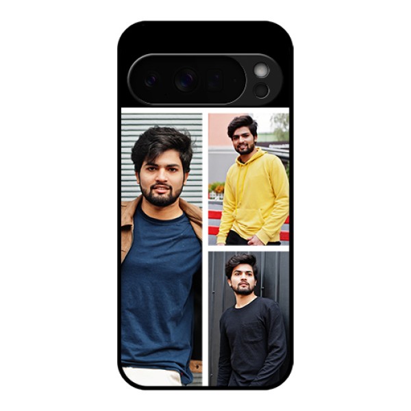Google Pixel 10 Pro Xl 5G Custom Glass Phone Case - Upload Multiple Picture Design